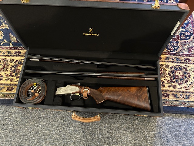 Browning Citori Sideplate 20ga./28ga. 28" two barrel set