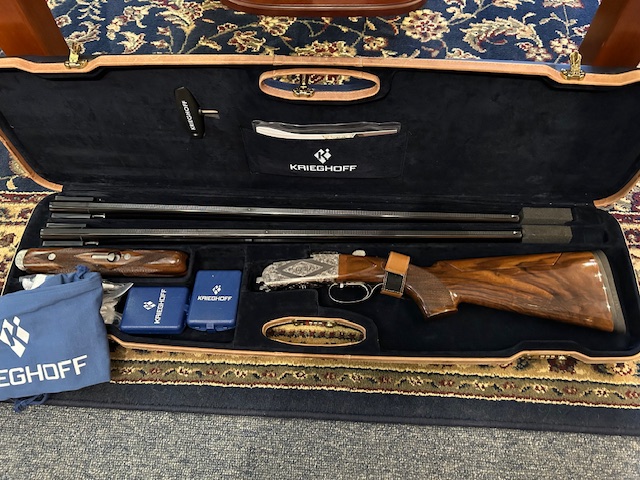 Krieghoff K-20 Suhl Scroll 20ga./28ga. 30" Parcours two barrel set