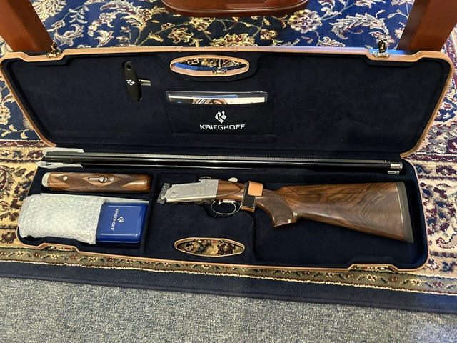 Krieghoff "New Arrival" K-80 Vintage Scroll Grade 12ga. 32" Parcours X