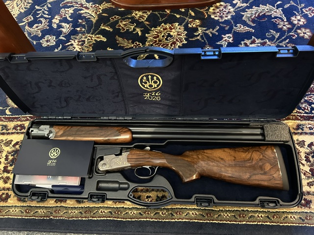 Beretta "NEW ARRIVAL" 687 Silver Pigeon III 500 year anniversary 12ga. 28" shotgun